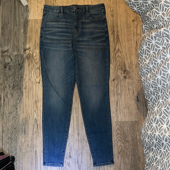 American Eagle 🦅 Outfitters Curvy Highest Rise Jeggings - Picture 7 of 8